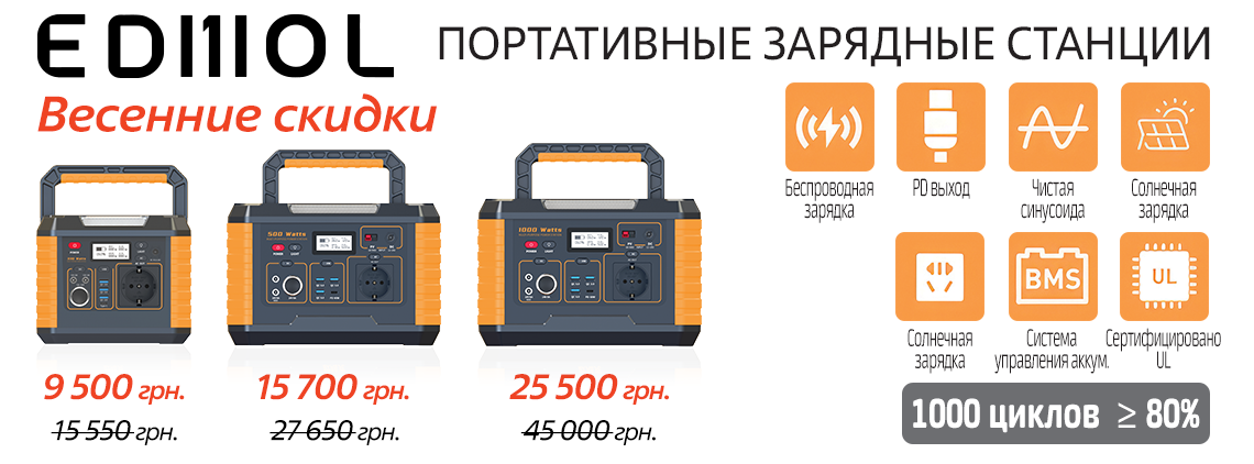 Портативные зарядные станции