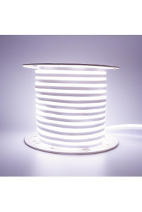 Led неон белый AVT 220V smd2835 120LED/m 7Вт/m IP65, 1м