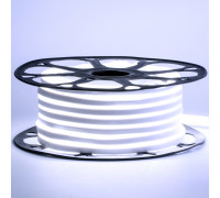 Led неон белый холодный AVT-1 220V smd2835 120LED/m 7Вт/m IP65, 1м