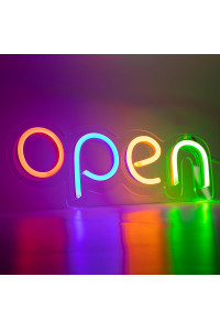 Неоновая вывеска "OPEN" (без контроллера)