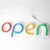 Неоновая вывеска "OPEN" (без контроллера)