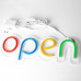 Неоновая вывеска "OPEN" MONO (с контроллером)