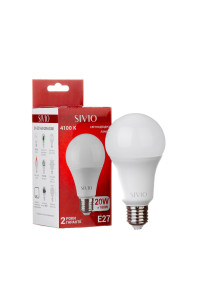 Светодиодная лампа SIV-E27-A80-20W-4100K SIVIO