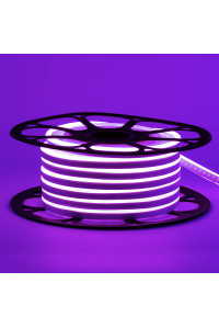 Светодиодный неон AVT темно - розовый 2835 12V 11W/m IP65 6*12mm