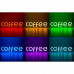 Неоновая вывеска "COFFEE" RGB (с контроллером)