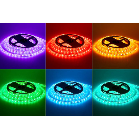 Светодиодная лента smd 2835 AVT-600RGB2835-24V