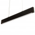 Подвесной линейный светильник черный AVATON #1000/1 FOREST-36W 4000K 120см (сосна)