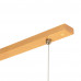 Подвесной линейный светильник янтарный AVATON #1005/1 FOREST-36W 4000K 120см (сосна)