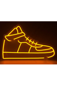 Неоновая вывеска для магазина обуви (500х320)