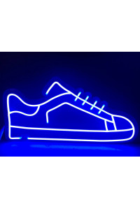 Неоновая вывеска Обувь (500х245)
