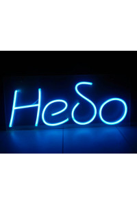 Неоновая вывеска Небо (700х300)