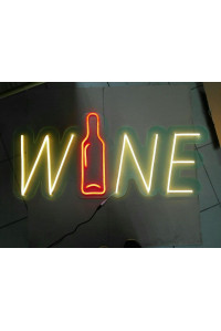 Неоновая вывеска винного магазина (1000х440)