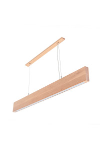 Подвесной линейный светильник сонома AVATON #1506/1 FOREST-36W 4000K 120см (бук)