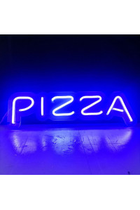 Неоновая вывеска Pizza (600х170)