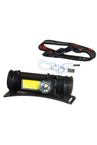 Фонарь налобный с USB BL - 211