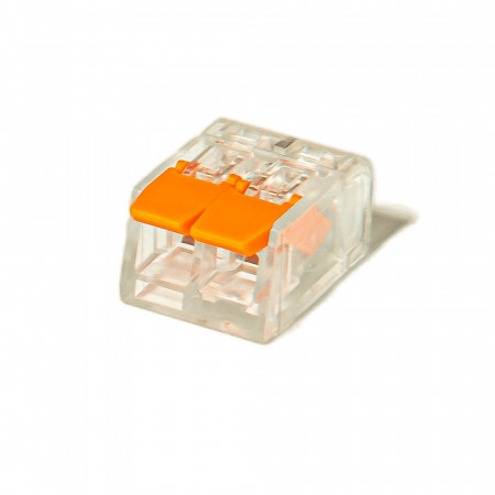 Клеммник прозрачный 2 рычажка РСТ-412