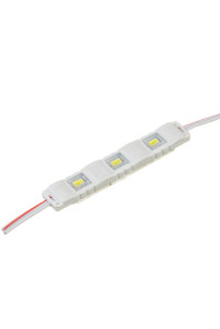 Led модуль белый холодный 12V smd5730 3LED 1Вт IP65