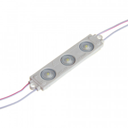 Led модуль белый холодный 12V smd3030 3LED 1.5Вт IP65