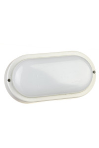 Led светильник для ЖКХ 12Вт 6000К овал IP65