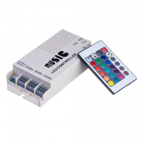 Контроллер музыкальный RGB 9A-108Вт (RR 24 кнопки)
