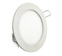 Led светильник врезной 9Вт 4000К круг IP20