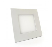 Led светильник врезной 6Вт 6000К квадрат IP20