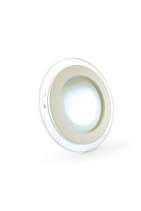 Led светильник стеклянный 6Вт 4000К круг IP20