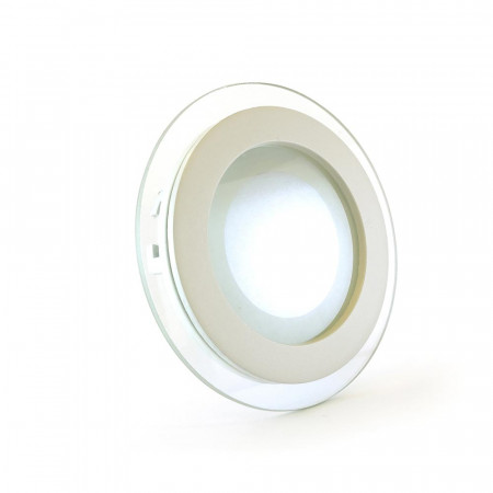 Led светильник стеклянный 6Вт 4000К круг IP20