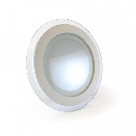 Led светильник стеклянный 12Вт 4000К круг IP20