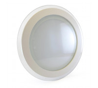 Led светильник стеклянный 18Вт 3000К круг IP20