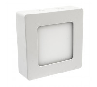 Led светильник накладной 6Вт 4000К квадрат IP20