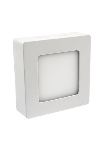 Led светильник накладной 6Вт 4000К квадрат IP20