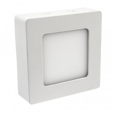 Led светильник накладной 6Вт 4000К квадрат IP20