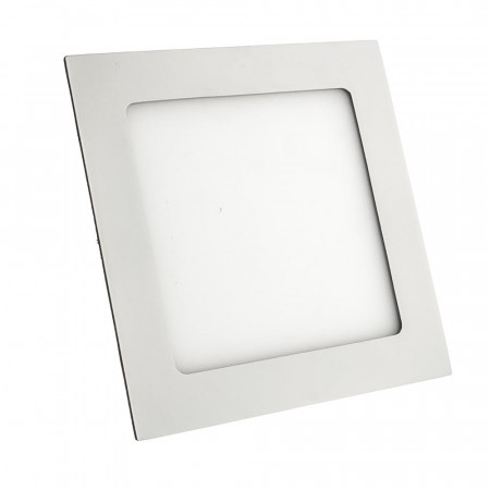 Led светильник врезной 12Вт 3000К квадрат пластик IP20