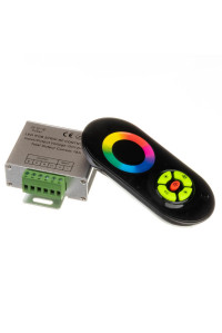 Контроллер черный RGB 18A-216Вт 