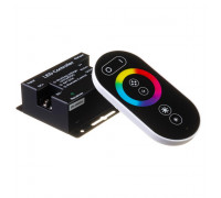 Led контроллер светодиодный rgb 18А/12 Вт черный (RR 6 кнопок)