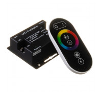 Led контроллер светодиодный rgb 24А/12 Вт черный (RR 6 кнопок)