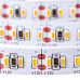 Led лента теплая белая 12V AVT smd3014 204LED/m IP20, 1м