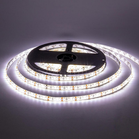 Led лента белая 12V AVT smd2835 60LED/m IP20, 1м