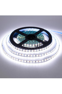 Led лента холодная белая 12V 5 мм AVT smd2835 120LED/m IP20, 1м