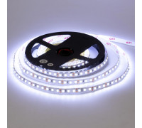 Led лента холодная белая 12V AVT smd2835 120LED/m IP20, 1м