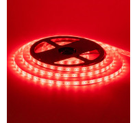 Led лента красная 12V smd2835 60LED/m IP65, 1м