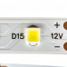 Led лента теплая белая 12V smd2835 60LED/m IP20, 1м