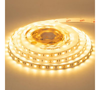 Led лента теплая белая 12V MOTOKO smd5050 60LED/m IP20, 1м