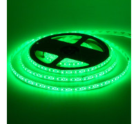 Led лента зеленая 12V smd2835 120LED/m IP20, 1м