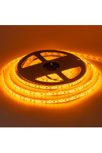 Led лента желтая 12V smd2835 120LED/m IP65, 1м