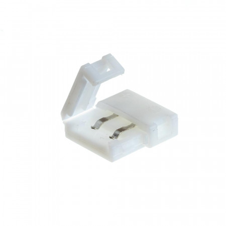 Коннектор для LED ленты 12В 8мм зажим+зажим