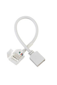 Коннектор для LED ленты RGB 12В 10мм зажим без "папы"