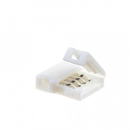 Коннектор для LED ленты RGB 12В 10мм зажим+зажим