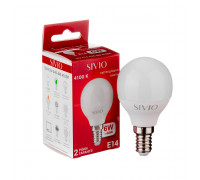 Led лампа SIVIO нейтральная белая 6W E14 G45 4100K